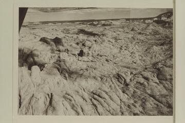 Northeast of Black Water Creek across Anasazi Canyon toward the San Juan.  The edge of Navajo Mountain is at upper right