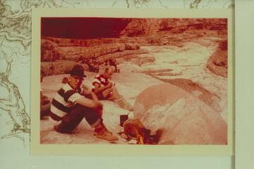 Dinner at junction of Cottonwood Creek and Tuckup Canyon