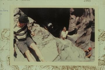 Second drop in Tuckup Canyon in going toward the River