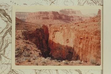 On top of Redwall in Sinyala Canyon going toward river