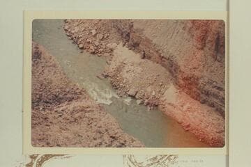 Sinyala Rapid as seen from top of Redwall through a telephoto lens