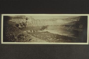 Green River Investigation: Downstream in Desolation Canyon, 1/4 Mile above Tabby-Ah-Guy