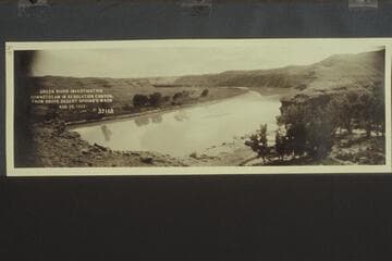 Green River Investigation:  Downstream in Desolation Canyon, from above Desert Springs Wash