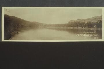 Green River Investigation:  Upstream in Desolation Canyon, 1/4 Mile below U. S. R. S. Ouray Damsite