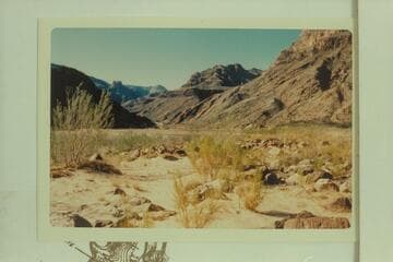 Upriver from Granite Park at mouth of Granite Park Canyon