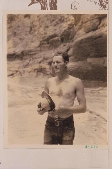 Frank Swain.  Mouth of Kanab Creek