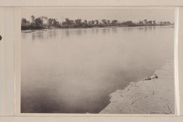 Canal with entire river flow