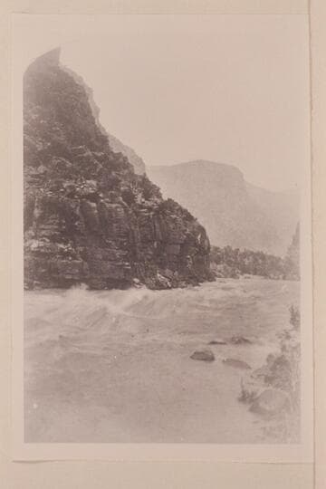 "Views on the Green River", Canyon of Ladore Series- Disaster Falls
