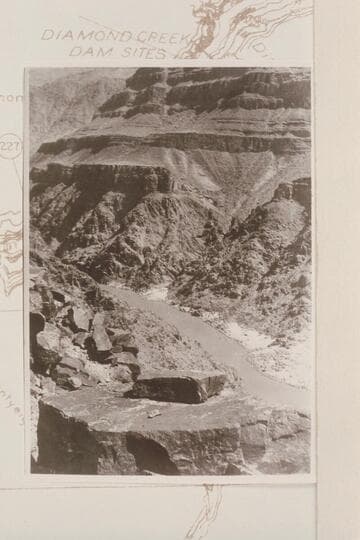 Across river from inner rim of right bank at Mile 224.5