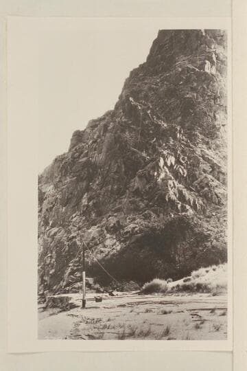 The radio "set-up" at Diamond Creek