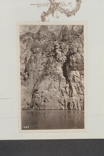 The "Marble" being lined along the wall at lower end of Lava Escarpment Rapid.  Kolb in boat