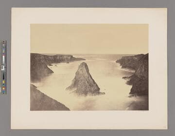 [A Coast View, Rocks (No. 1), Mendocino County]