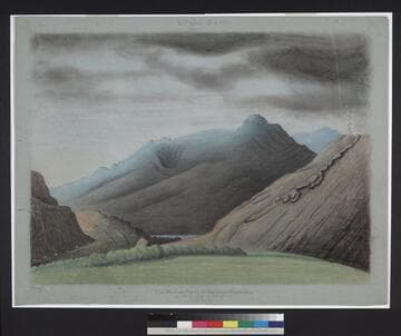 The Pautah Pass of the Blue Mountains