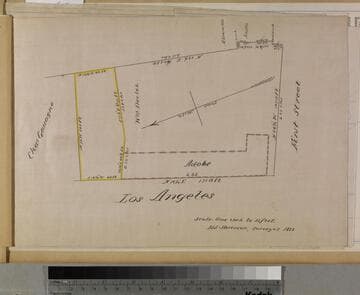 Valla, Antonio lot on Los Angeles St