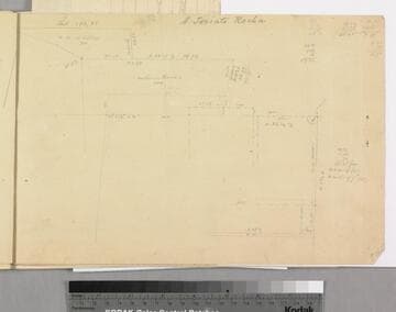 Rancho San Pedro : S35 no. 2 - sketch map, A. Jacinto Rocha parcel