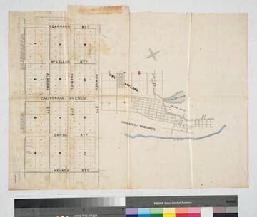 Los Angeles Homestead Association - general street map/tract