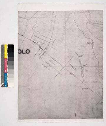 Map of that part of the Rancho Paso de Bartolo. Described in a deed from Pio Pico to B. Cohn. surveyed at the request of Chas Prager et al