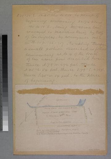 County Roads to San Gabriel : San Gabrield Road through Ruiz parcel