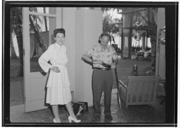 [Gough], Marion and Maynard [Parker] at Royal Hawaiian