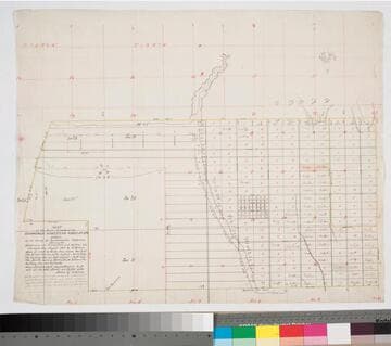 Map of the tract of land of the Cucamonga Homestead Association
