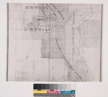 Second sheet, of three, of the Map Showing the Property of the Lake Vineyard Land and Water Association