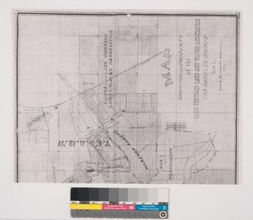 Third sheet, of three, of the Map Showing the Property of the Lake Vineyard Land and Water Association