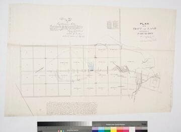 Plan of a Tract of Land belonging to P. Beaudry