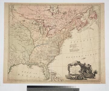 United States of North America, with the British & Spanish Territories according to the Treaty