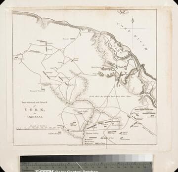 Investment and Attack of York, in Virginia