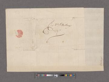 Guy, Henry. Letter to William Blathwayt