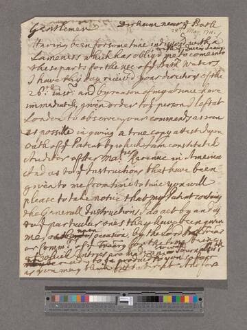 Blathwayt, William. To the Commissioners of Public Accounts