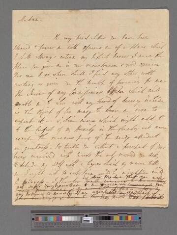[Unknown author]. Letter to [unknown addressee]