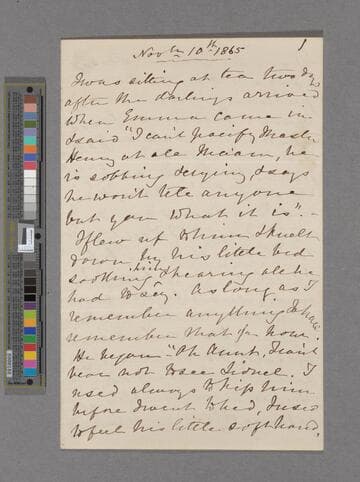 About her child Henry