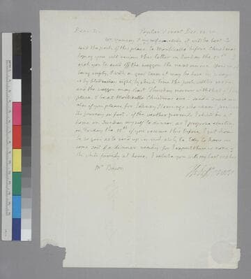 Thomas Jefferson, Poplar Forest, letter to Edmund Bacon