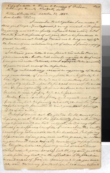 Oliver Cowdery Letter Book