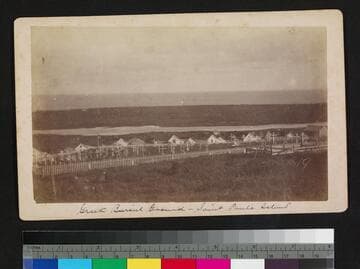 Greek burial ground -- Saint Paul's Island