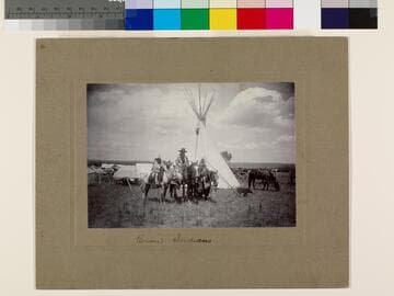 Crow Indians of northern Montana territory