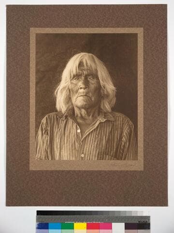 Sho-kun-yo-ma, Snake Priest. Oldest participant in the Dance