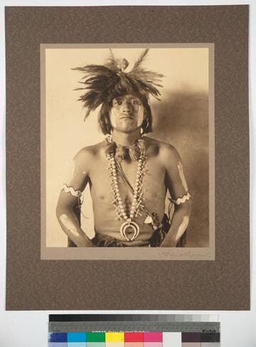 Snake Priest (Lamoki), Walpi, Arizona