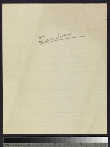 Handwritten notes "Jury Issue"