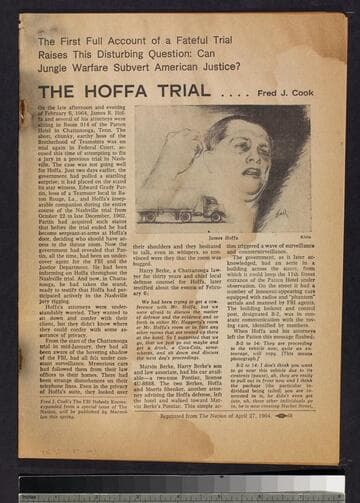 Reprint "The Hoffa Trial"