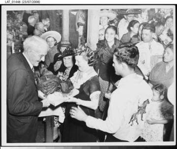 Harry Chandler's birthday party at Olvera Street