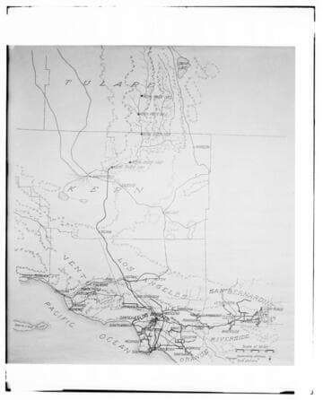 C1.3 - Maps - Map of the Edison system for publication. [map includes 5 proposed "run