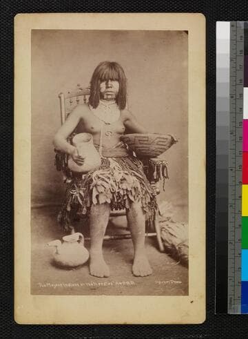 Mojave Indians at the "Needles" A & P.R.R