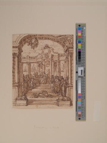 Greenwich, Design for West Wall of Upper Hall