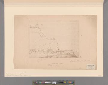 Scarborough Castle from the Beach