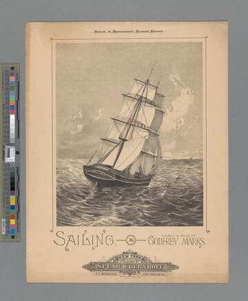 Sailing / words & music by Godfrey Marks