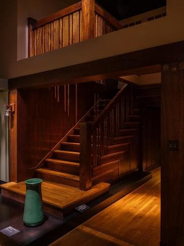 Staircase for the Arthur A. Libby house, Pasadena