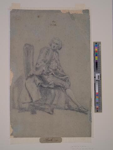 Young Man Seated