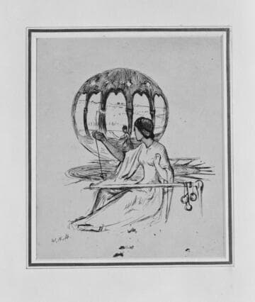 Studies for Lady of Shalott